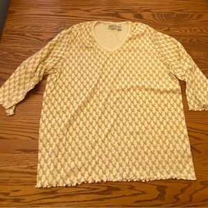 St. John’s Bay vintage floral woman’s shirt size 2X